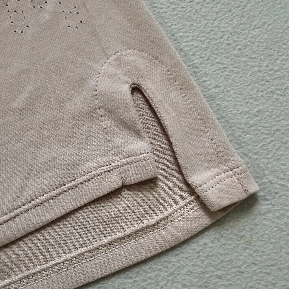 Lululemon Women Ballet Slipper Pink Train to Be Tank Cropped Relaxed Top 4 6